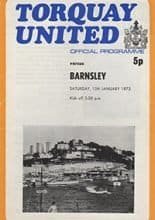Torquay United v Barnsley 13-Jan-1973