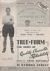 Luton Town v Barnsley 14-Mar-1953