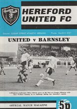 Hereford United v Barnsley 19-Sep-1972