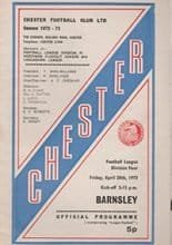 Chester v Barnsley 20-Apr-1973