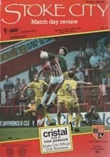 Stoke City v Barnsley 20-Apr-1987