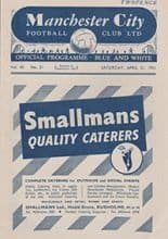 Manchester City v Barnsley 21-Apr-1951