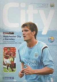 Manchester City v Barnsley 21-Sep-2004