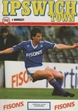 Ipswich Town v Barnsley 22-Nov-1986