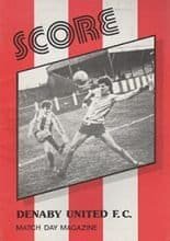 Denaby United v Barnsley 22-Aug-1984