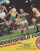 Huddersfield Town v Barnsley 22-Sep-1984