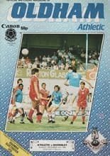 Oldham Athletic v Barnsley 23-Dec-1984