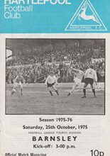 Hartlepool United v Barnsley 25-Oct-1975
