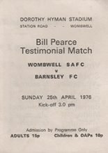 Wombwell v Barnsley 25-Apr-1976