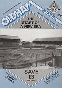 Oldham Athletic v Barnsley 25-Aug-1986