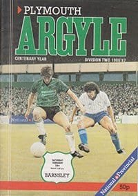 Plymouth Argyle v Barnsley 28-Feb-1987