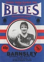 Carlisle United v Barnsley 30-Mar-1985