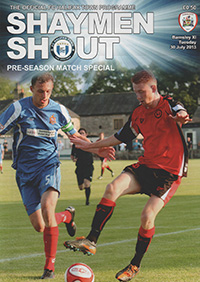 Halifax Town v Barnsley XI 30-Jul-2013