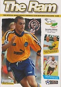 Derby County v Barnsley 30-Aug-1997