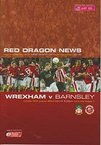 Wrexham v Barnsley 30-Aug-2004