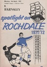 Rochdale v Barnsley 03-Apr-1972