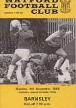 Watford v Barnsley 04-Nov-1968