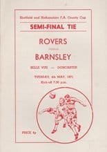 Doncaster Rovers v Barnsley 04-May-1971
