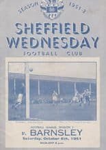 Sheffield Wednesday v Barnsley 06-Oct-1951