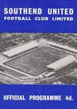 Southend United v Barnsley 07-Oct-1961