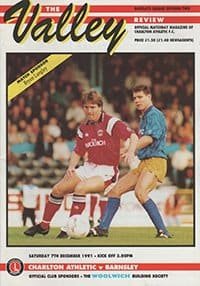 Charlton Athletic v Barnsley 07-Dec-1991