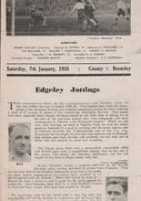 Stockport County v Barnsley 07-Jan-1950