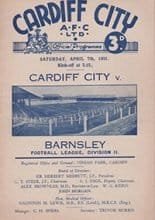 Cardiff City v Barnsley 07-Apr-1951