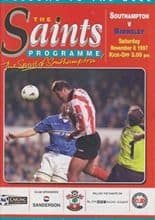 Southampton v Barnsley 08-Nov-1997