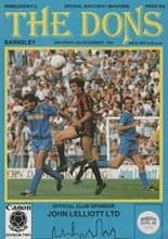 Wimbledon v Barnsley 08-Dec-1984