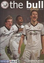 Hereford United v Barrow 16-Mar-2013
