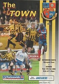 Harrogate Town v Barrow 18-Oct-2005