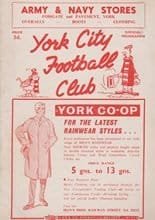 York City v Barrow 29-Aug-1960