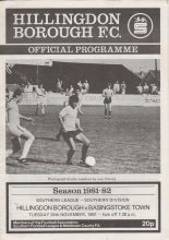Hillingdon Borough v Basingstoke Town  24-Nov-1981