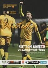 Sutton United v Basingstoke Town 26-Dec-2015