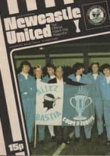 Newcastle United v Bastia 02-Nov-1977