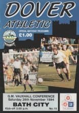 Dover Athletic v Bath City 26-Nov-1994