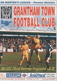 Grantham Town v Bath City 29-Jan-2000