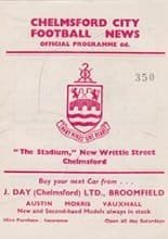 Chelmsford City v Bath City 04-May-1963