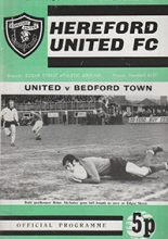 Hereford United v Bedford Town 15-Apr-1972