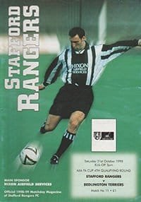 Stafford Rangers v Bedlington Terriers 31-Oct-1998