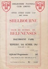 Shelbourne v Belenenses 14-Oct-1964