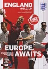 England v Belgium 02-Jun-2012
