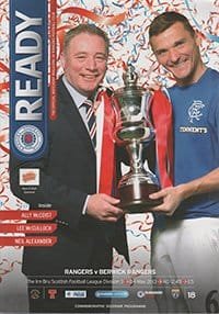 Glasgow Rangers v Berwick Rangers 04-May-2013