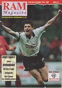 Derby County v Birmingham City 12-Dec-1992