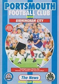 Portsmouth v Birmingham City 14-Oct-1995