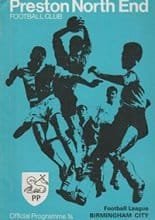 Preston North End v Birmingham City 15-Nov-1969