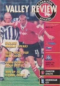 Charlton Athletic v Birmingham City 19-Aug-1995