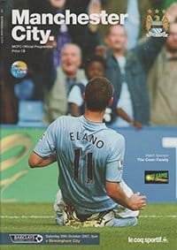 Manchester City v Birmingham City 20-Oct-2007