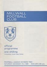 Millwall v Birmingham City 21-Dec-1968