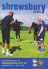 Shrewsbury Town v Birmingham City 24-Jul-2011